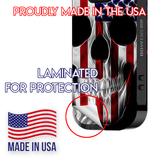 American Skull Flag In Skull | Skin For Smok Nord 4 Hot on Sale