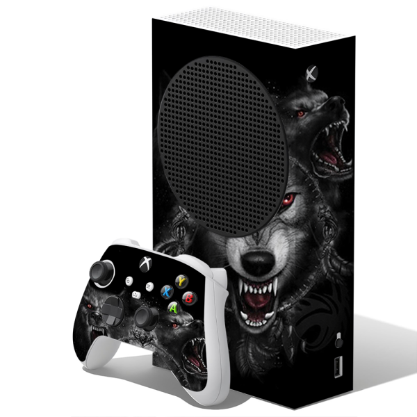 Angry Wolves Pack Howling | Skin For Xbox Series S For Discount