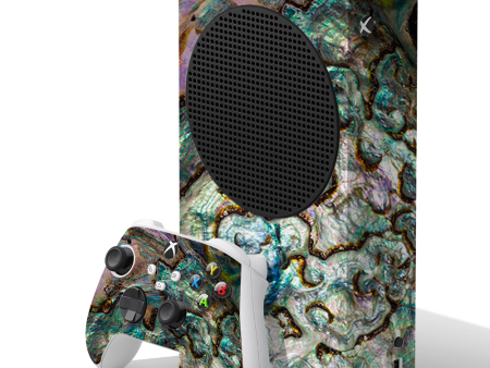 Abalone Shell Gold Underwater | Skin For Xbox Series S on Sale