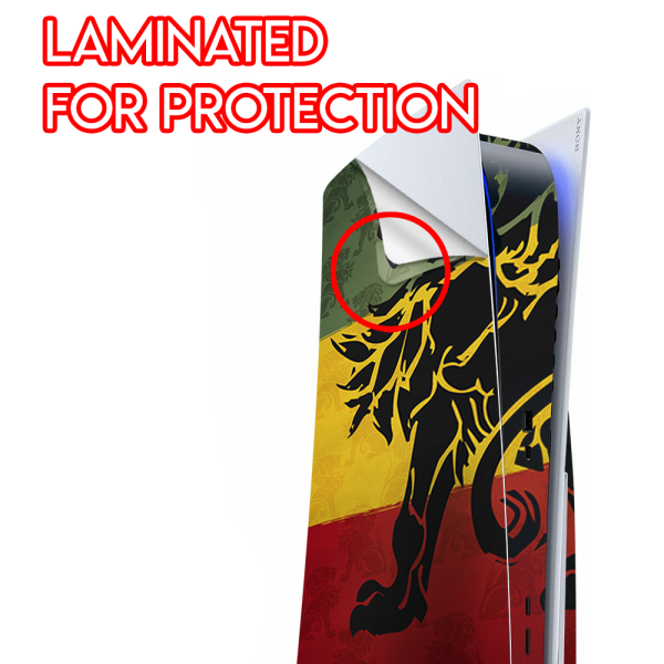 Rasta Lion Africa | Skin For Playstation 5 Console Cheap