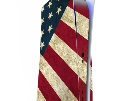 Merica Flag Pattern | Skin For Playstation 5 Console Fashion