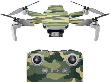 Green Camo Original Camouflage | Skin For DJI Mavic Mini 2 Fashion