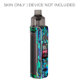 Abalone Ripples Green Blue Purple | Skin For VooPoo Drag X For Discount