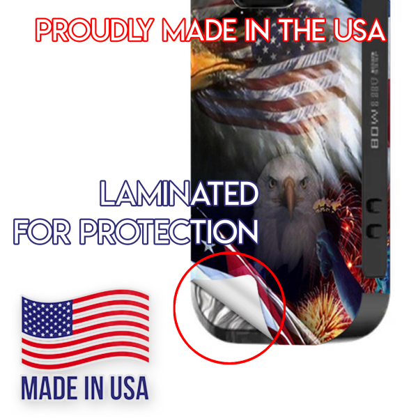 Usa Bald Eagle In Flag | Skin For Smok Nord 4 Supply