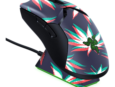 3D Holographic Weed Pot Leaf | Skin For Razer Viper Ultimate Online Hot Sale