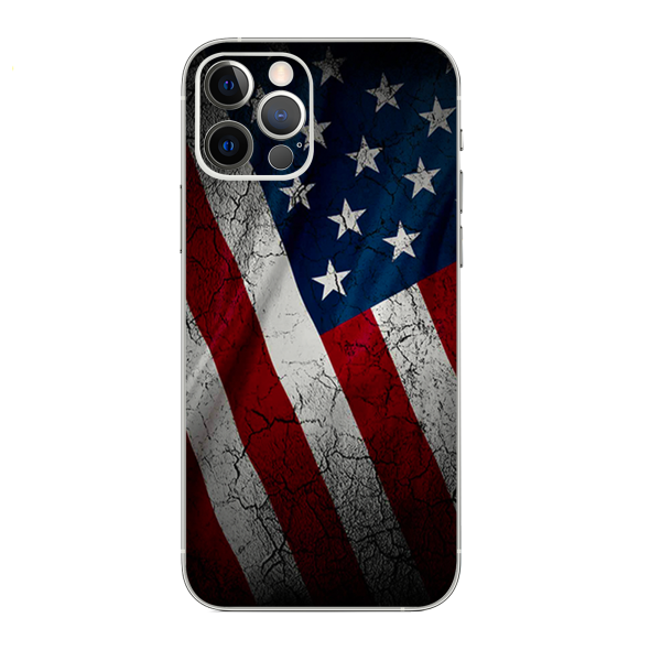 American Flag Distressed Wave | Skin For Apple iPhone 12 Pro Max For Discount