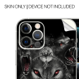 Angry Wolves Pack Howling | Skin For Apple iPhone 12 Pro Fashion