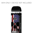 American Skull Flag In Skull | Skin For Smok Nord X Online Sale