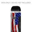 American Flag On Wood | Skin For Smok Nord X Discount