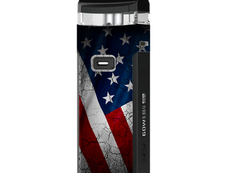 American Flag Distressed Wave | Skin For Smok Nord X For Discount