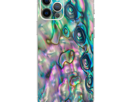 Abalone Shell Pink Green Blue Opal | Skin For Apple iPhone 12 Pro Max Fashion