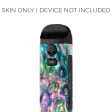 Abalone Shell Pink Green Blue Opal | Skin For Smok Nord 4 Online