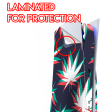 3D Holographic Weed Pot Leaf | Skin For Playstation 5 Console Cheap