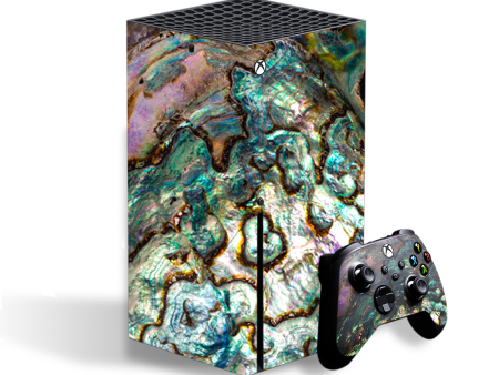 Abalone Shell Gold Underwater | Skin For Xbox Series X Online now