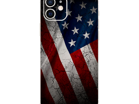 American Flag Distressed Wave | Skin For Apple iPhone 12 For Sale