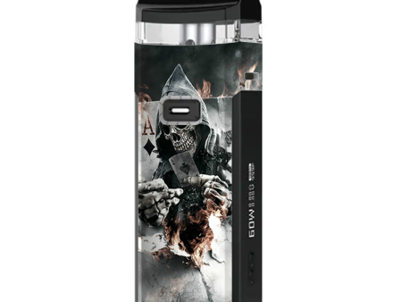 Ace Diamonds Grim Reeper Skull | Skin For Smok Nord X For Sale