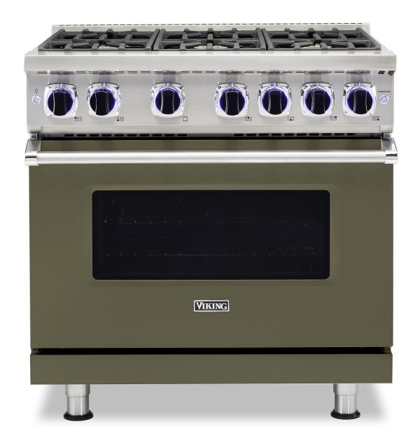 36  Sealed Burner Gas Range - VGR7362 Viking 7 Series Online Sale