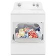 7.0 cu. ft. Top Load Electric Dryer with AutoDry™ Drying System Fashion