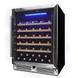 Danby 24  Under Counter Wine Cooler in Stainless Steel Fashion