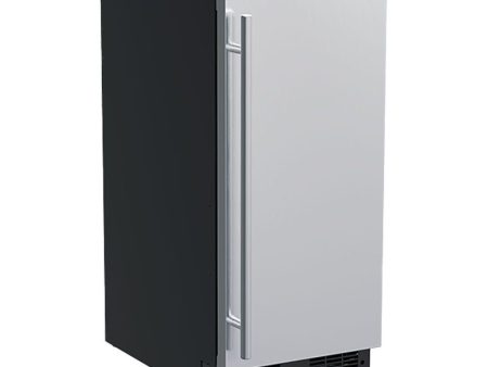 15-In Built-In Clear Ice Machine With Factory-Installed Pump with Brightshield\u2122 - No, Door Style - Stainless Steel Online now