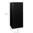 28-inch Wide Top Freezer Refrigerator - 14 cu. ft. Discount